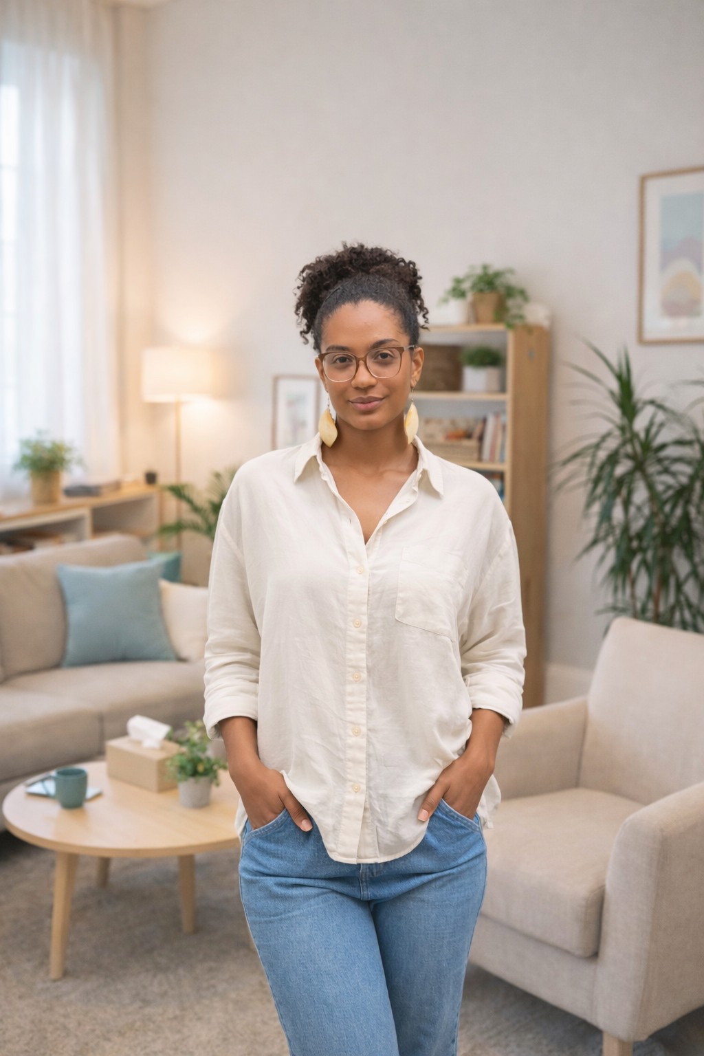 Retrato profissional da psicóloga